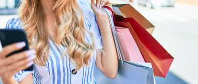 Bigstock Young Beautiful Shopper Woman